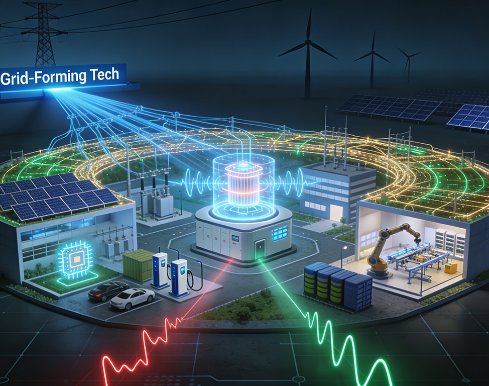 เทคโนโลยีการขึ้นรูปกริดคืออะไร? การย้ายจากกริดไฟฟ้าแรงสูงไปเป็นกริดไฟฟ้าแรงต่ำจะปฏิวัติอุตสาหกรรมการชดเชยพลังงานปฏิกิริยาอย่างไร