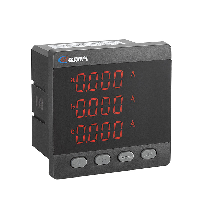 GY1941-S ซีรีส์ LCD LCD AC DC RS485 มิเตอร์มัลติฟังก์ชั่นเฟสเดี่ยวเฟสเดียว